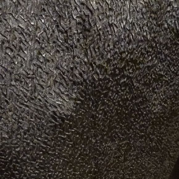 Allison Daley Black Textured Short Sleeve Top - Picture 4 of 5